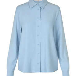 A VIEW Lerke Shirt Lyseblå