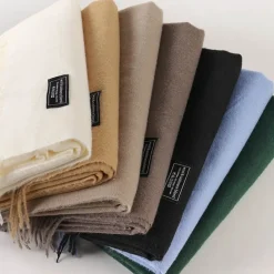 AND COPENHAGEN Cashmere Tørklæde Dark Coffee