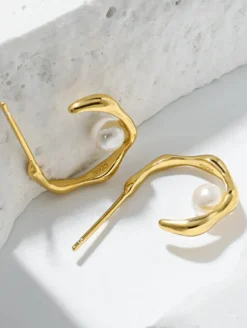AND COPENHAGEN Edel Perle Hoop