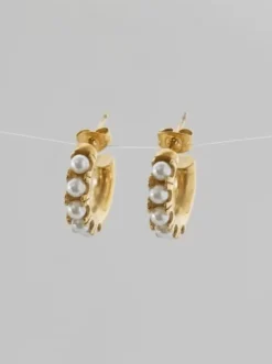 AND COPENHAGEN Esme Perle Hoops