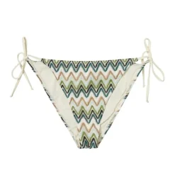 BECK SÖNDERGAARD Amber Bikini Bottom White Blue Brown