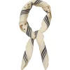 BECK SÖNDERGAARD Devi Cotta Scarf Birch White