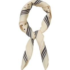 BECK SÖNDERGAARD Devi Cotta Scarf Birch White