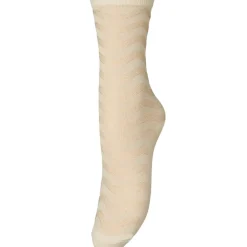 BECK SÖNDERGAARD Dopamina Glitter Sock Birch White