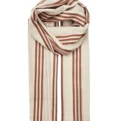 BECK SÖNDERGAARD Kamea Cowea Scarf Mocha Brown