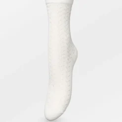BECK SÖNDERGAARD Leofa Cotta Sock Birch White