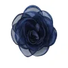 BECK SÖNDERGAARD Orchia Flower Hair Tie Sargasso Blue