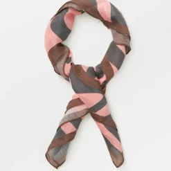 BECK SÖNDERGAARD Permilia Sico Scarf Coral Almond Pink