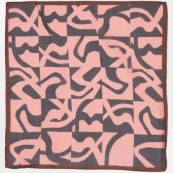 BECK SÖNDERGAARD Permilia Sico Scarf Coral Almond Pink
