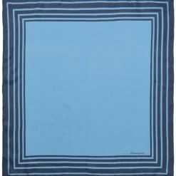 BECK SÖNDERGAARD Quadro Sia Scarf Coronet Blue