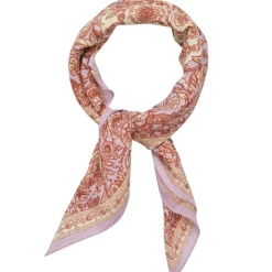 BECK SÖNDERGAARD Rosaisley Cotta Scarf Lilac Chiffon