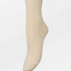 BECK SÖNDERGAARD Solid Drake Sock Sand Dollar
