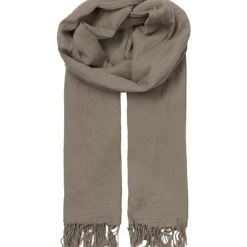 BECK SÖNDERGAARD Solid Ilona Scarf Fossil Brown