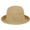 BECK SÖNDERGAARD Solid Saverina Straw Hat Light Nature