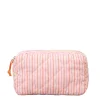 BECK SÖNDERGAARD Stripel Mini Malin Bag Peach Whip Pink