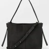 BECK SÖNDERGAARD Suede Fraya Small Bag Black