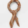BECK SÖNDERGAARD Tilly Cotta Scarf Brown Sugar
