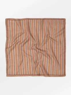 BECK SÖNDERGAARD Tilly Cotta Scarf Brown Sugar