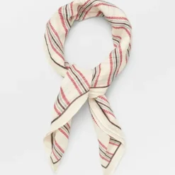 BECK SÖNDERGAARD Tilly Cotta Scarf Birch White