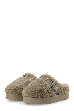 BIANCO MEDINA Varm Flatform Slip-In Taupe