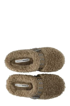 BIANCO MEDINA Varm Flatform Slip-In Taupe