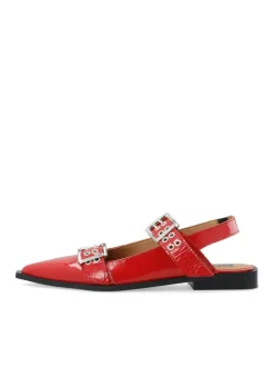 BIANCO Slingback Red Nappalak