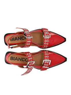 BIANCO Slingback Red Nappalak