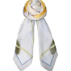BLACK COLOUR Bcarlet Satin Scarf Sky Blue