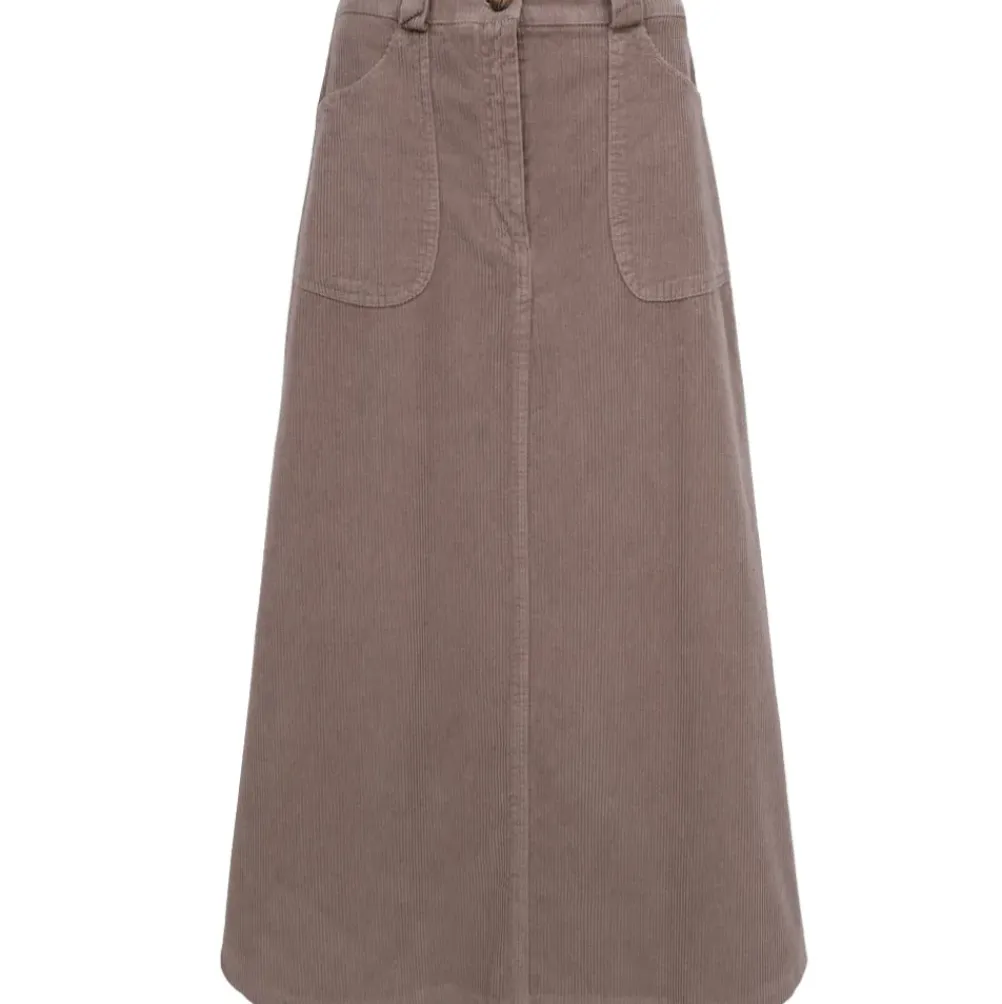 BLACK COLOUR Bccora Corduroy Skirt Nougat