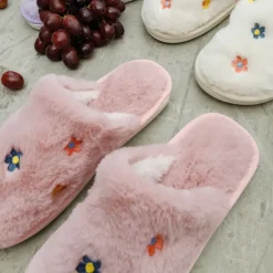 BLACK COLOUR Bcdaisy Slippers Rose