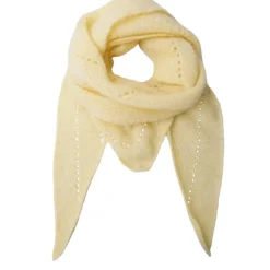 BLACK COLOUR Bcdell Knitted Mini Scarf Pastel Yellow