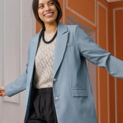 BLACK COLOUR Bcfrankie Blazer Light Blue