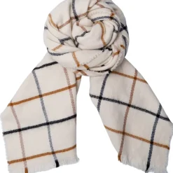 BLACK COLOUR Bcfraser Chequered Soft Winter Scarf