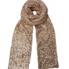 BLACK COLOUR Bcglam Slim Scarf Gold