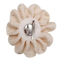 BLACK COLOUR Bckimmi Mega Flower Broche Champagne