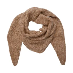 BLACK COLOUR Bckitty Triangle Scarf Latte