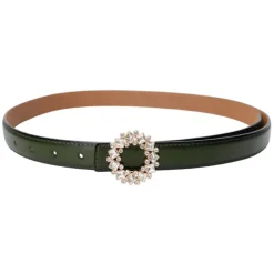 BLACK COLOUR Bclorelei Belt Grøn