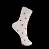 BLACK COLOUR Bclove Sock White Red