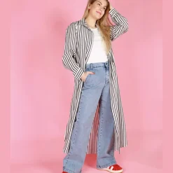 BLACK COLOUR Bcnola Box Jeans Light Blue