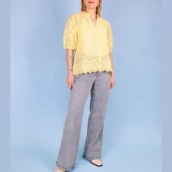 BLACK COLOUR Bcnola Box Jeans Light Blue