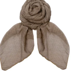 BLACK COLOUR Bcpega Striped Scarf Latte