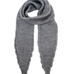 BLACK COLOUR Bcsally Snitted Mini Scarf Grey