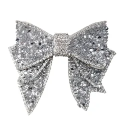 BLACK COLOUR Elvira Broche Silver