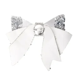 BLACK COLOUR Elvira Broche Silver