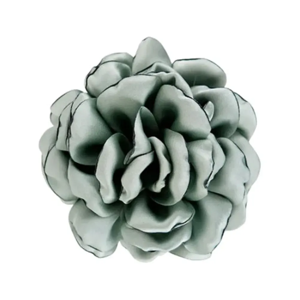BLACK COLOUR Fiora Brooch Dust Green