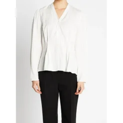 BRUUNS BAZAAR Amaranth Zea Shirt White Stripe