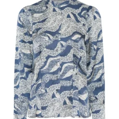 BRUUNS BAZAAR Floret Zeas Sh Blue Lace