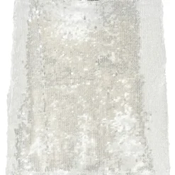 BRUUNS BAZAAR Mossrose Joan Skirt Hvid Sølv