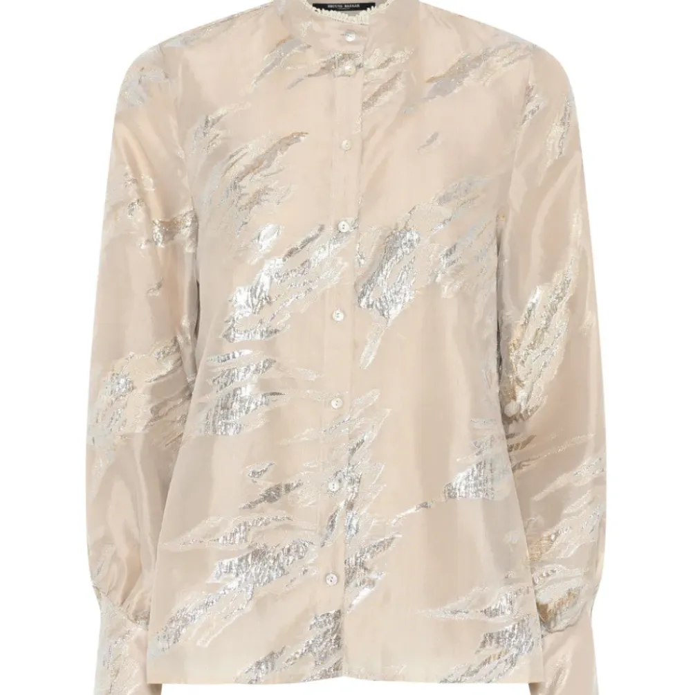 BRUUNS BAZAAR Plantago Charlotta Shirt Light Gold