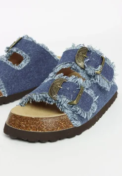 BUKELA Amalie Slippers Jeans